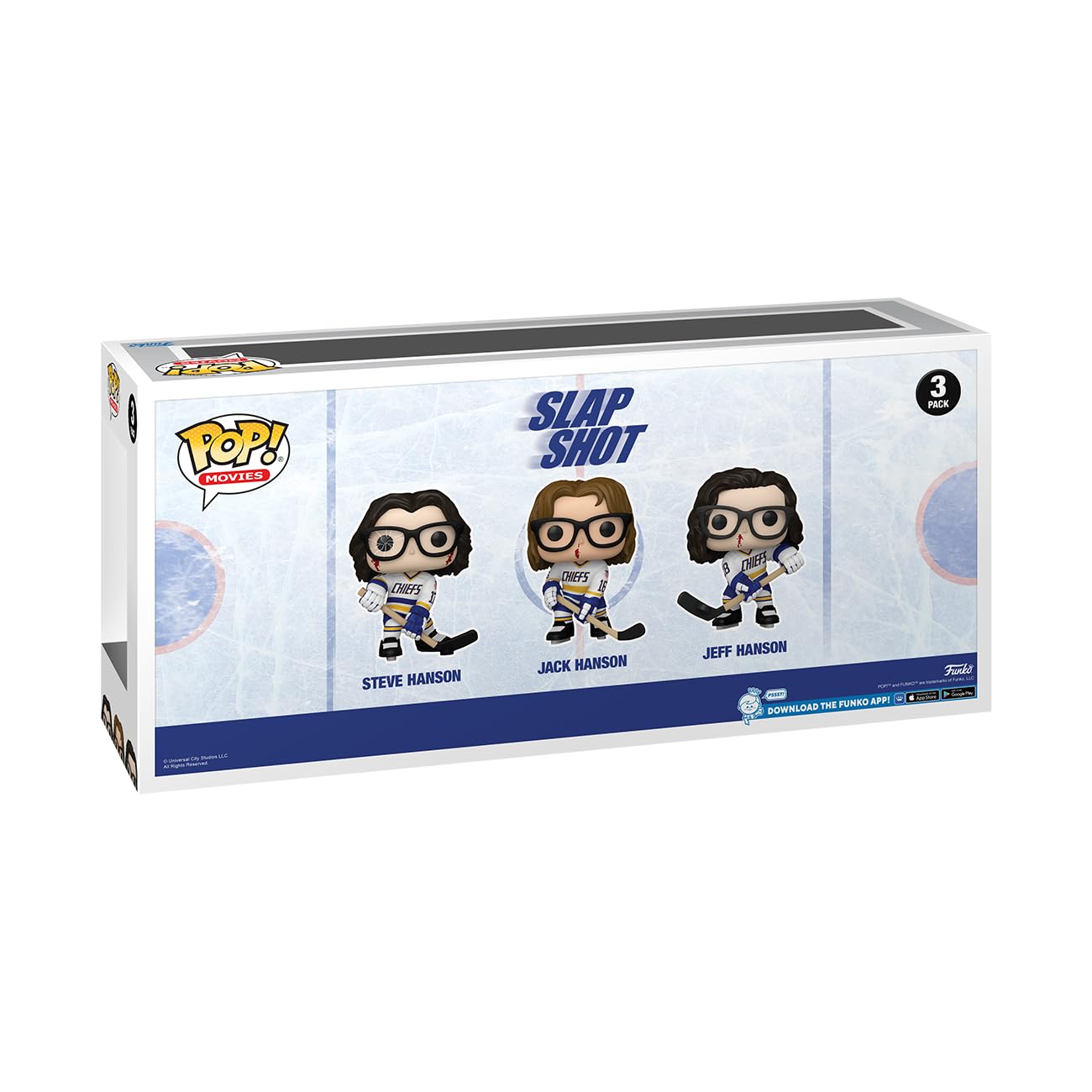 Funko Pop! Movies: Slap Shot - The Hanson Brothers 3-Pack, Figures